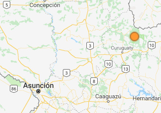 location mbaracayú forest